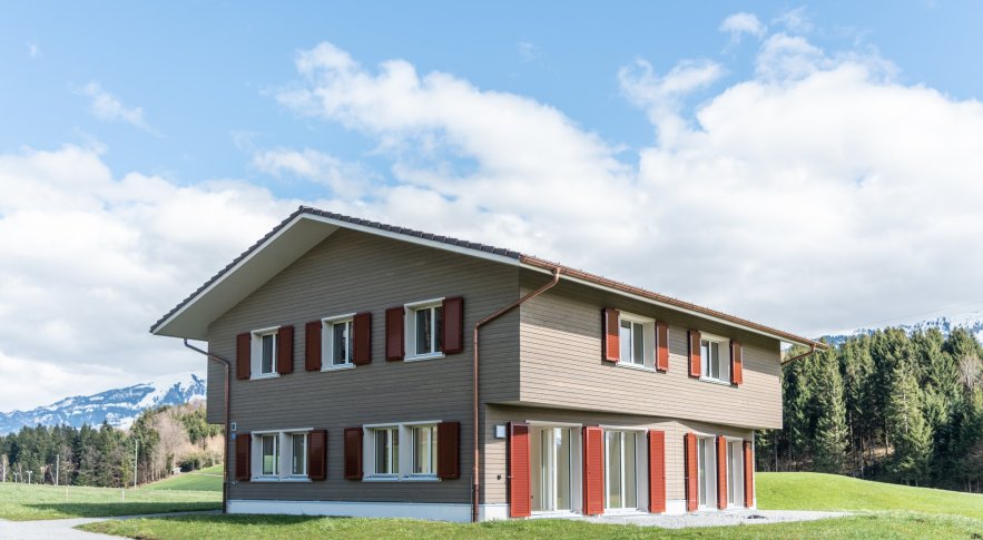 Neubau Doppeleinfamilienhaus Stalden