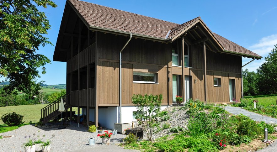 Neubau Einfamilienhaus Greppen