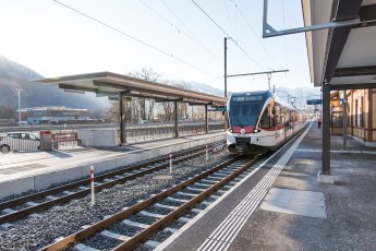 Neubau Perrondach Alpnachstad