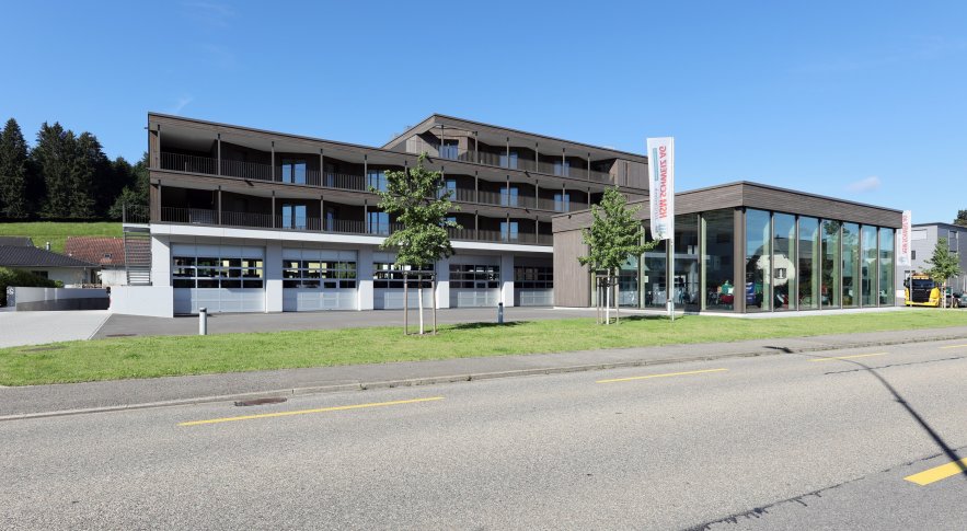 Neubau Wohn- und Gewerbebau Holziken